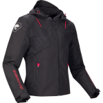 Bering WING motoros textildzseki fekete-piros